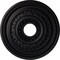 Ekena Millwork Orleans Ceiling Medallion (Fits Canopies up to 4 5/8"), 17 5/8"OD X 3 5/8"ID X 1 7/8"P, Steel Gray CM17OLSGS - alternate 1